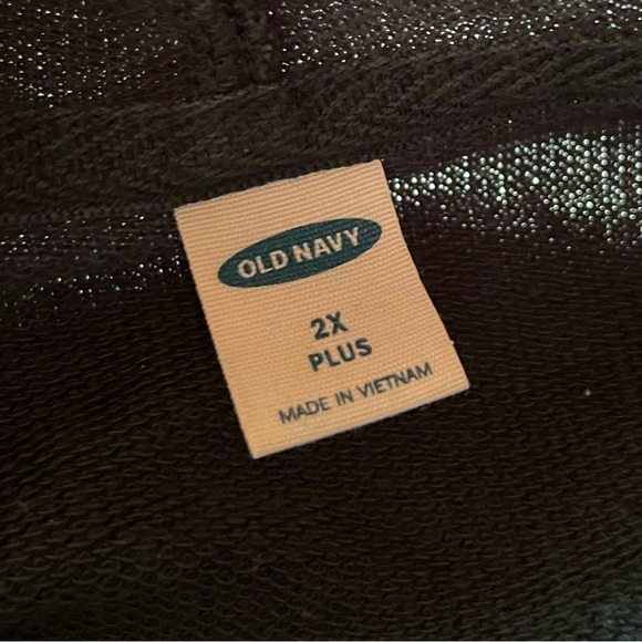 Old Navy Loose Cross-Front French-Terry Hoodie - Size 2X - Picture 4 of 10